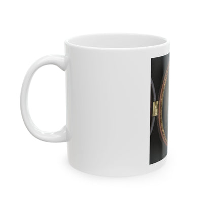 Unidentified Soldier In Union Great Coat (U.S. Civil War) White Coffee Mug