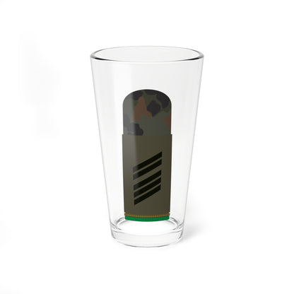 HA OS5 16 Oberstabsgefreiter FA PzGren L (Germany) (Military Rank) Pint Glass 16oz
