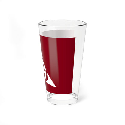 Flag of Yoshioka Gunma (Japan) Pint Glass 16oz