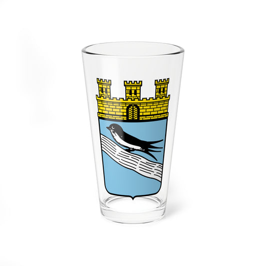 DEU Bad Schwalbach COA (Germany) (Coat of Arms) Pint Glass 16oz