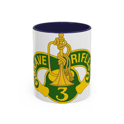 3 Cavalry Regiment 2 (U.S. Army) Accent Coffee Mug