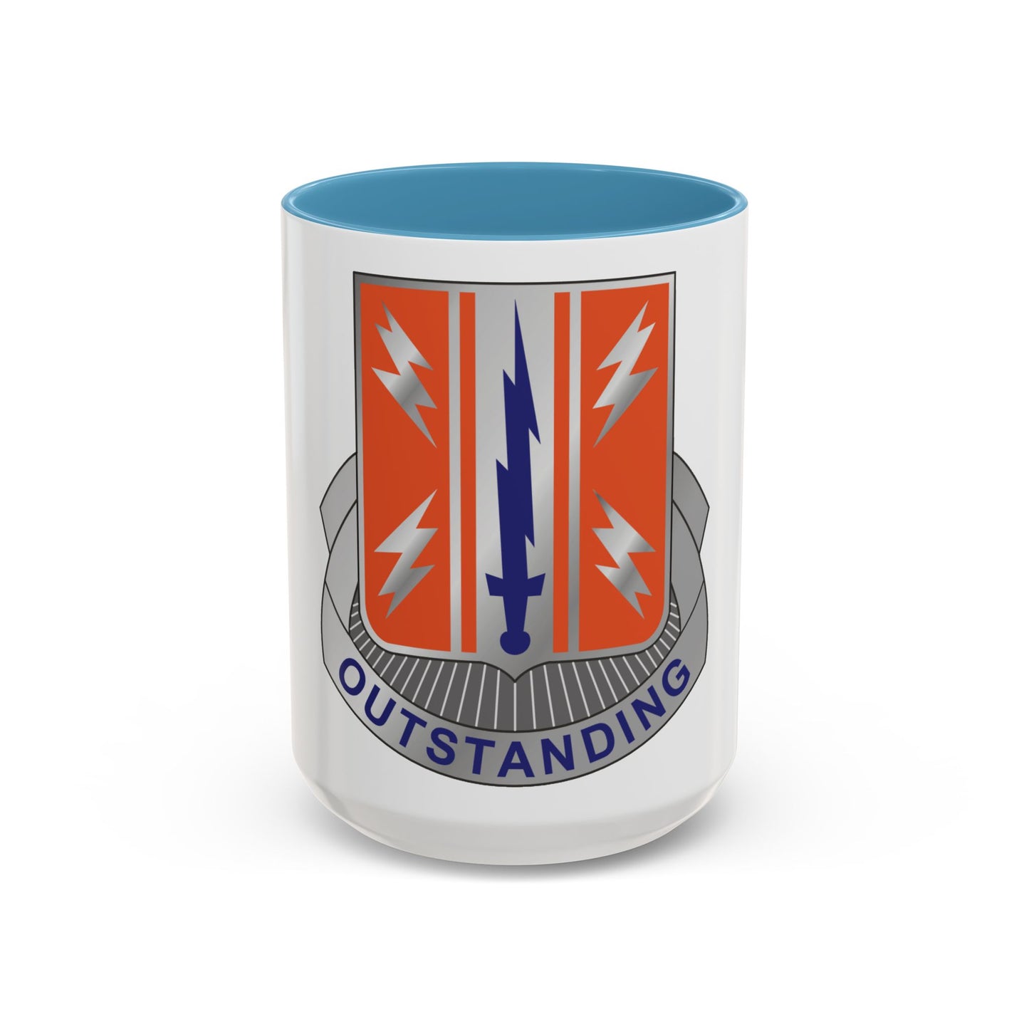 44 Signal Battalion (U.S. Army) Accent Coffee Mug