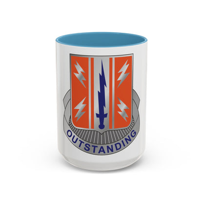 44 Signal Battalion (U.S. Army) Accent Coffee Mug