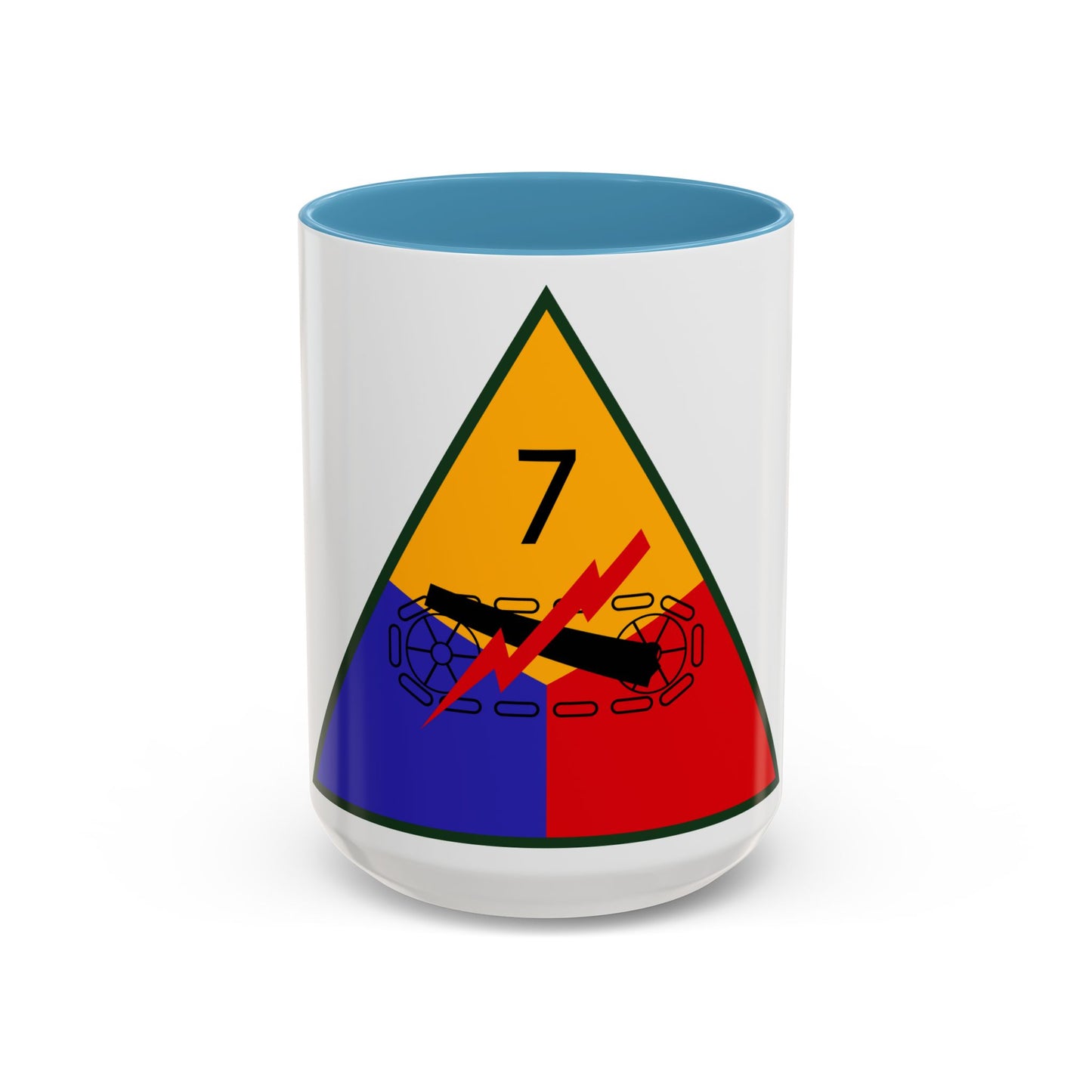 Tasse à café décorative de la 7e division blindée (armée américaine)