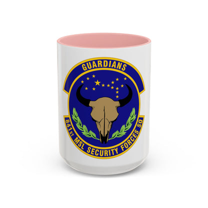 841 Missile Security Forces Squadron AFGSC (U.S. Air Force) Accent Coffee Mug