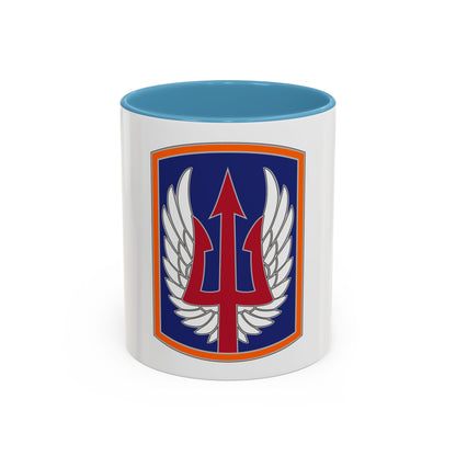 185 Aviation Brigade (U.S. Army) Accent Coffee Mug