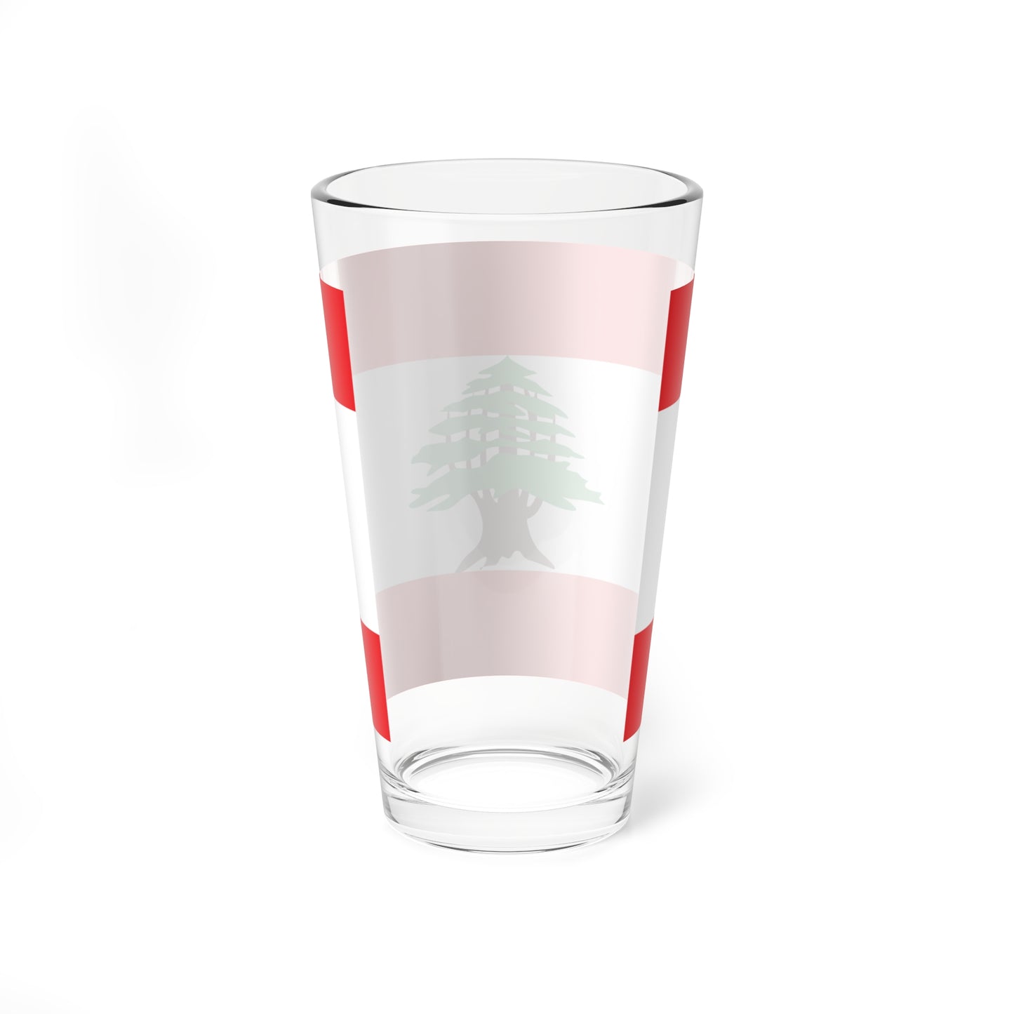 Flag of Lebanon 1943-1995 (Lebanon) Pint Glass 16oz