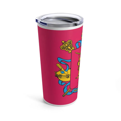 Flag of Zaporizhzhia Oblast Ukraine - Tumbler 20oz-Go Mug Yourself