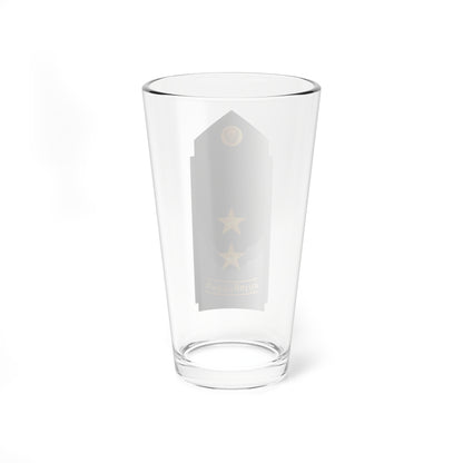07 UAEA 1LT (United Arab Emirates) (Military Rank) Pint Glass 16oz