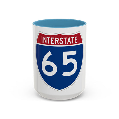 Interstate 65 (U.S. Highways) Accent Coffee Mug