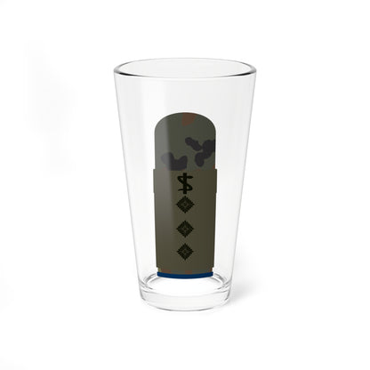 HA OS5 43c Stabsarzt San ZM R (Military Rank) Pint Glass 16oz