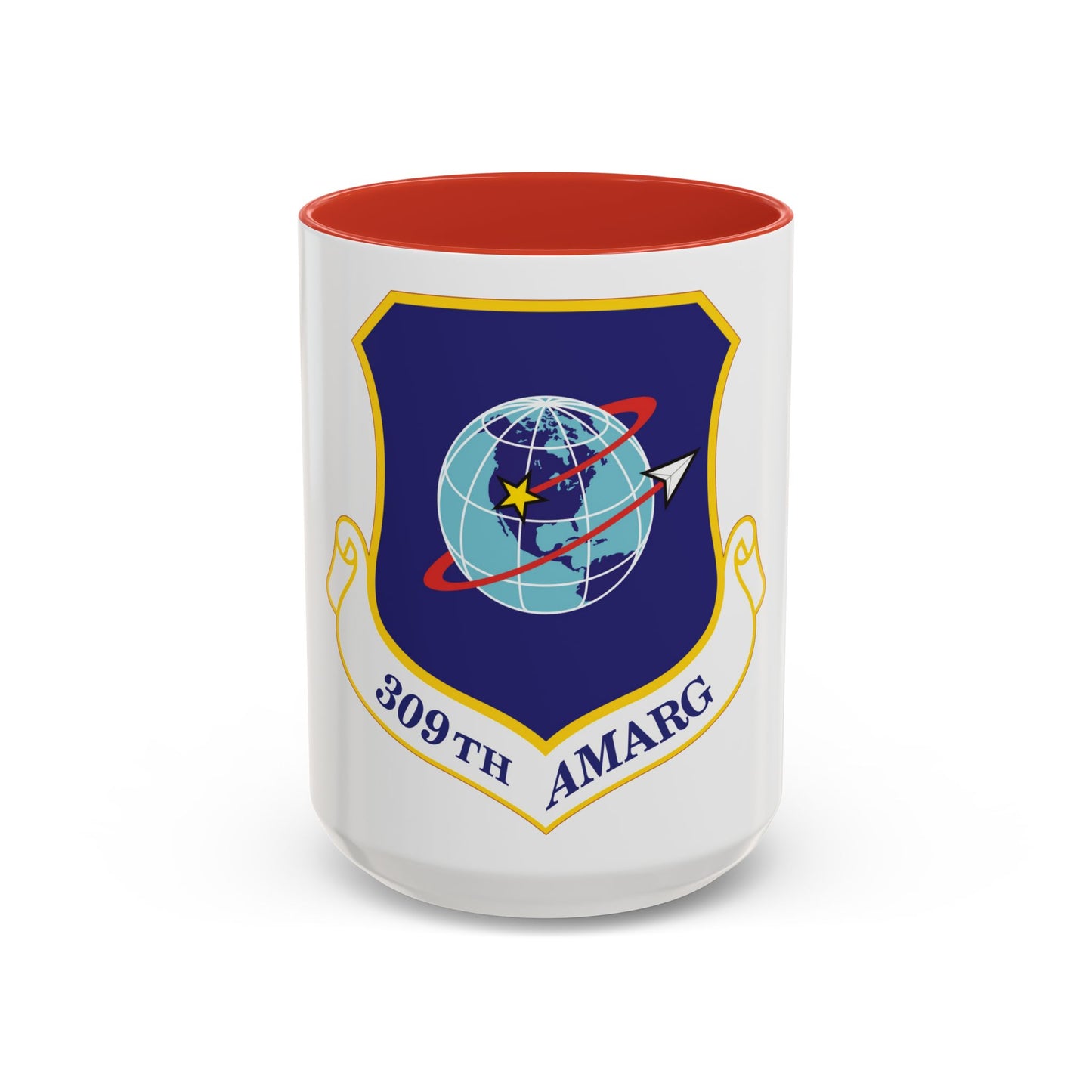 309th Aerospace Maintenance & Regeneration Group (U.S. Air Force) Accent Coffee Mug