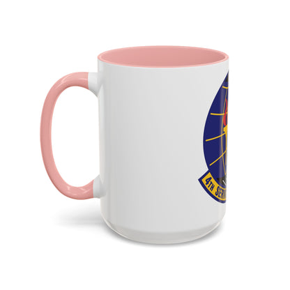 4th Services Squadron (U.S. Air Force) Accent Coffee Mug