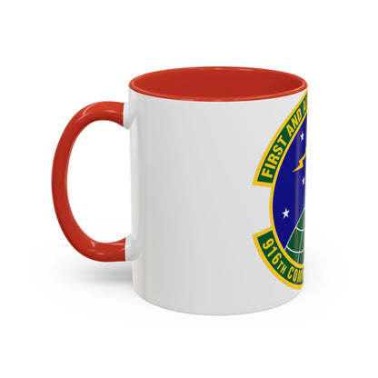 Tasse à café décorative du 916e Escadron de communications (US Air Force)