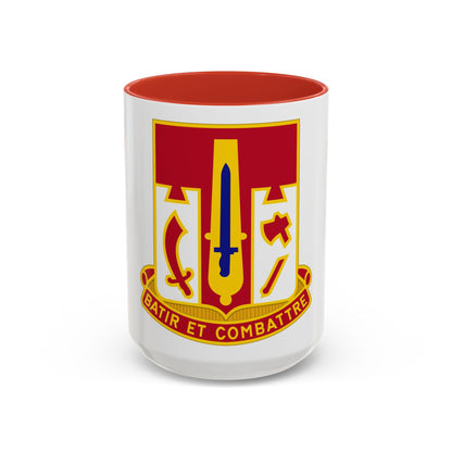 682 Engineer Battalion (U.S. Army) Accent Coffee Mug