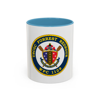 USCGC Forrest Rednour WPC 1129 (U.S. Coast Guard) Accent Coffee Mug