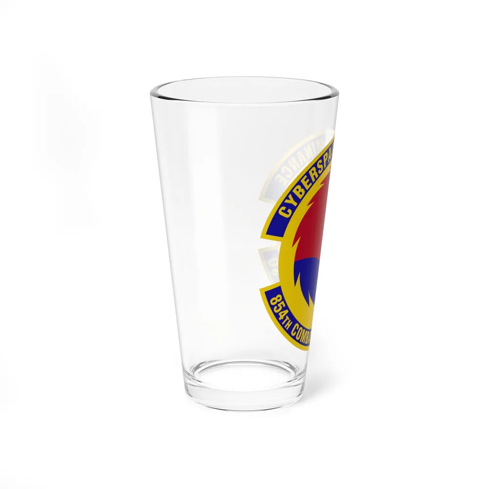 854 Combat Operations Squadron AFRC (U.S. Air Force) Pint Glass 16oz-Go Mug Yourself