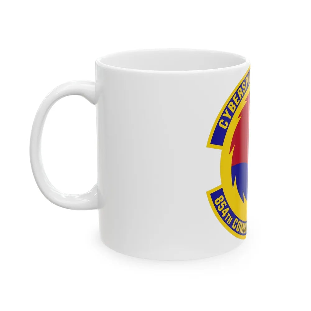 854 Combat Operations Squadron AFRC (U.S. Air Force) White Coffee Mug-Go Mug Yourself