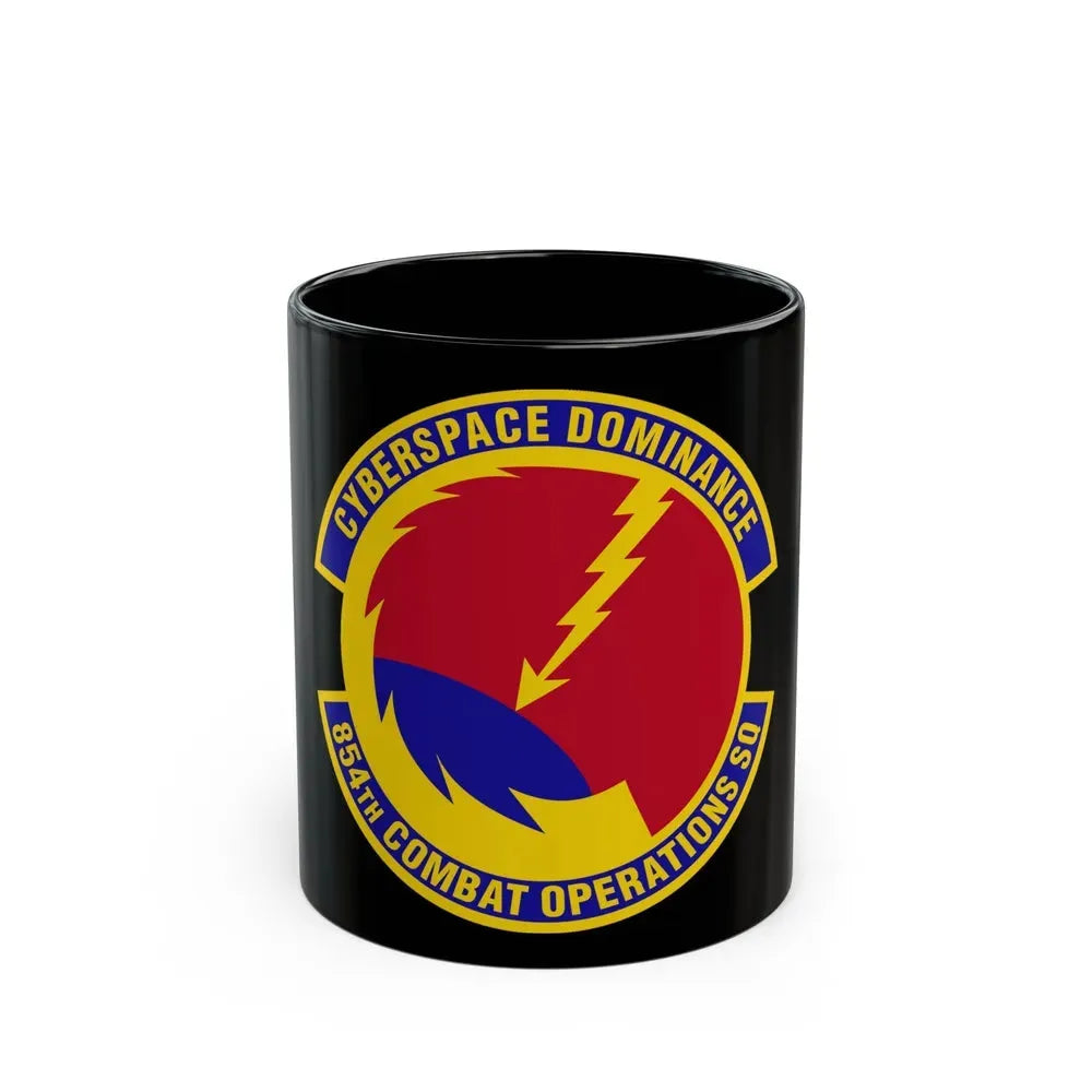 854 Combat Operations Squadron AFRC (U.S. Air Force) Black Coffee Mug 11oz - Go Mug Yourself