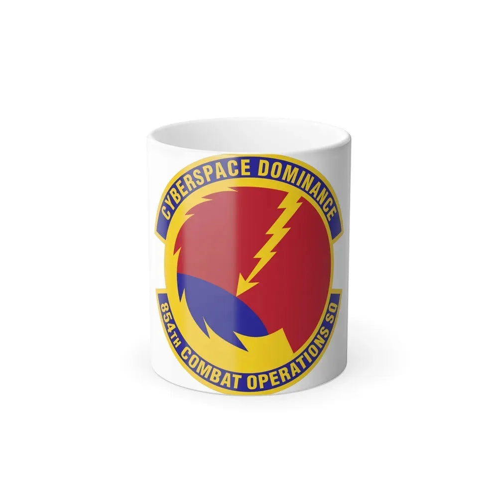 854 Combat Operations Squadron AFRC (U.S. Air Force) Color Changing Mug 11oz - Go Mug Yourself