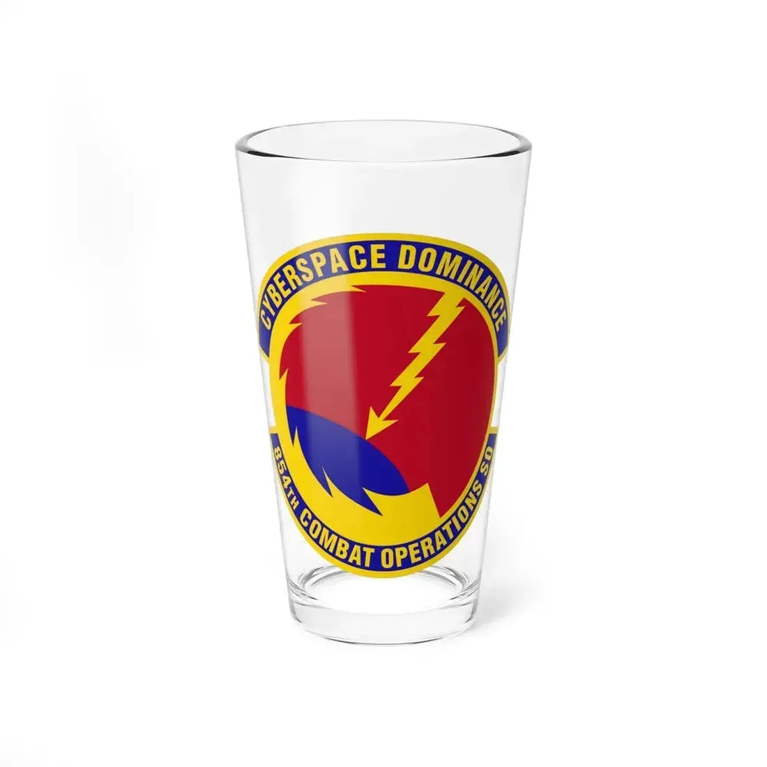 854 Combat Operations Squadron AFRC (U.S. Air Force) Pint Glass 16oz 16oz - Go Mug Yourself