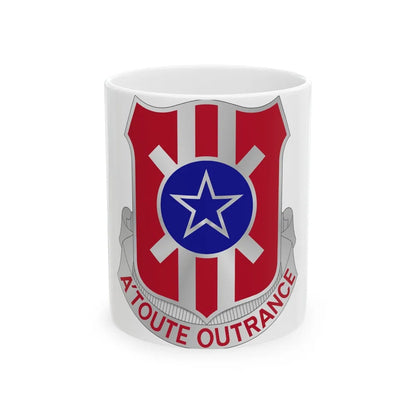 854 Engineer Battalion (U.S. Army) White Coffee Mug-11oz-Go Mug Yourself