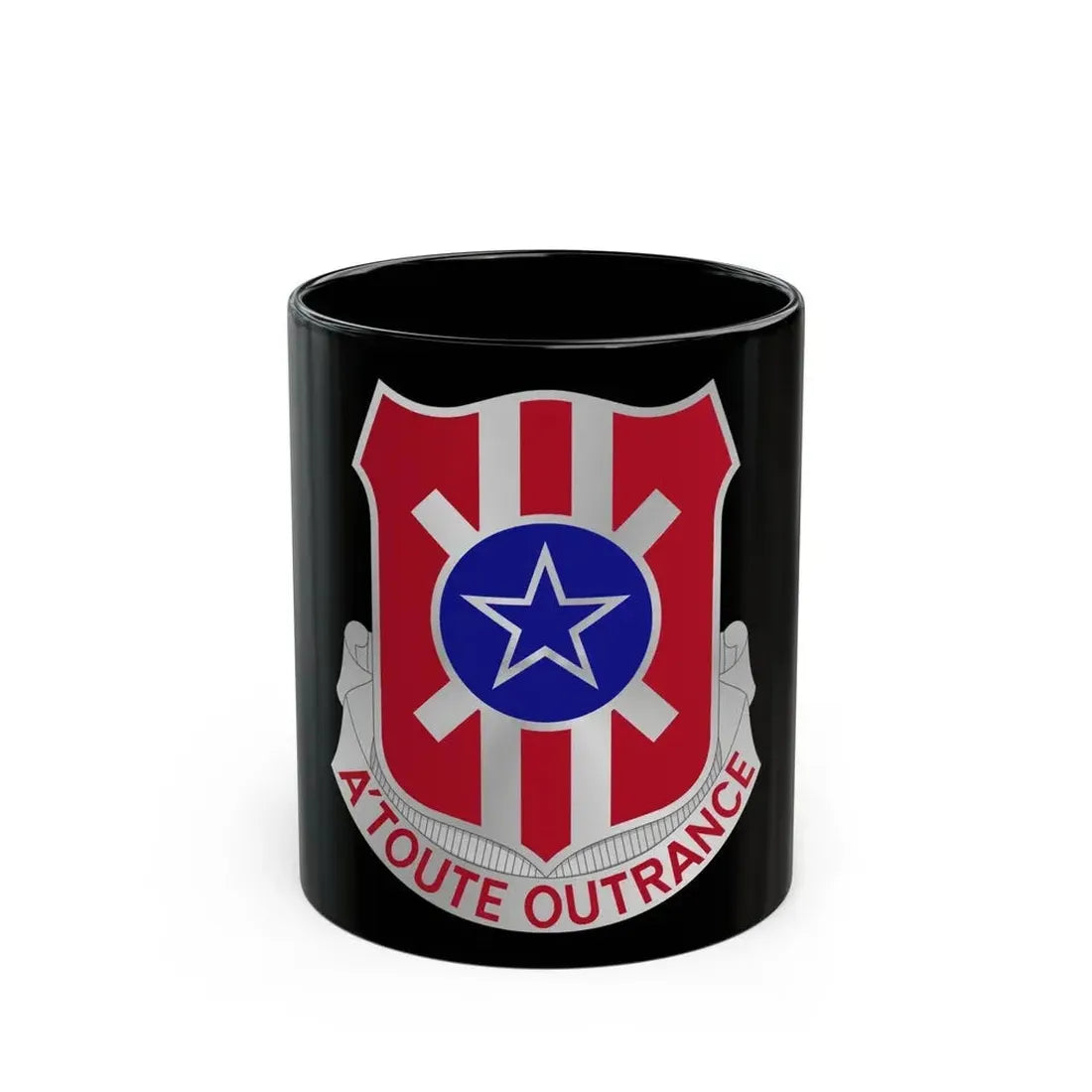 854 Engineer Battalion (U.S. Army) Black Coffee Mug 11oz - Go Mug Yourself