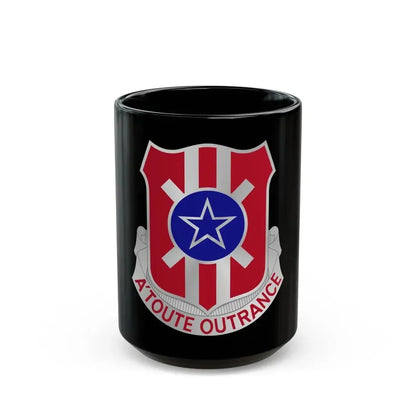 854 Engineer Battalion (U.S. Army) Black Coffee Mug 15oz - Go Mug Yourself