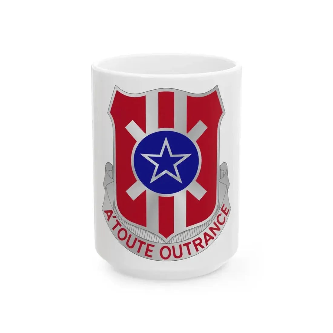 854 Engineer Battalion (U.S. Army) White Coffee Mug 15oz - Go Mug Yourself