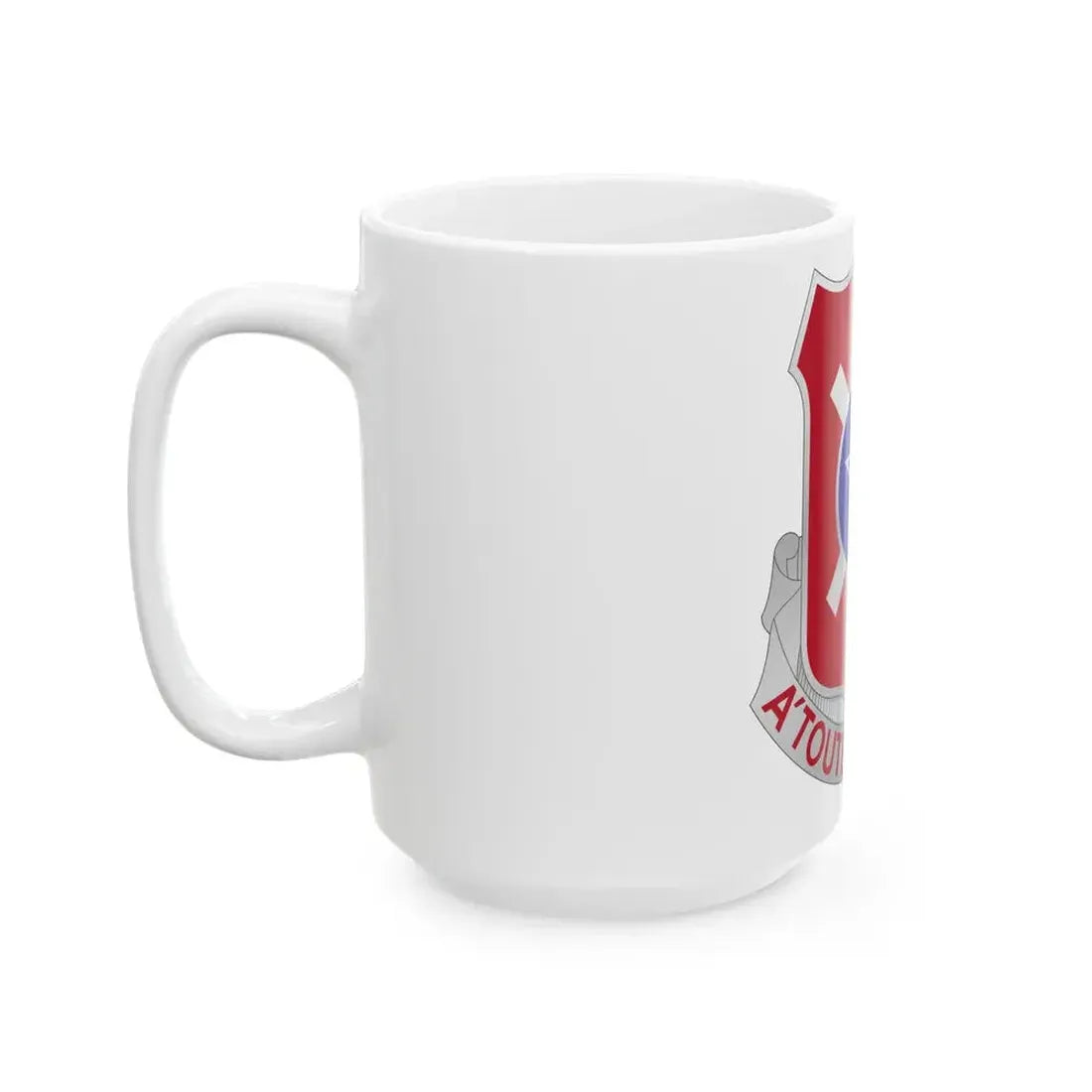 854 Engineer Battalion (U.S. Army) White Coffee Mug - Go Mug Yourself