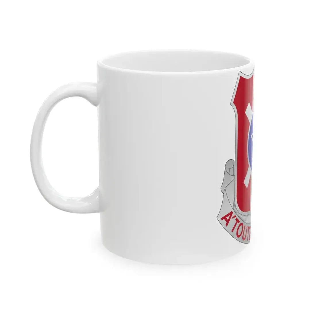 854 Engineer Battalion (U.S. Army) White Coffee Mug - Go Mug Yourself