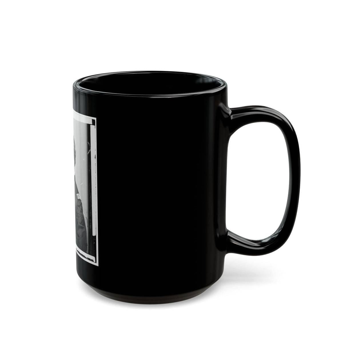 Portrait Of Maj. Gen. Horatio G. Wright, Officer Of The Federal Army (U.S. Civil War) Black Coffee Mug
