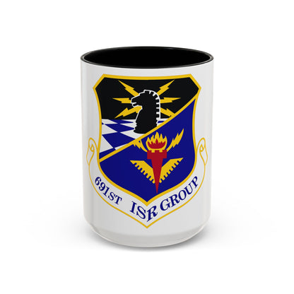 691 Intelligence Surveillance and Reconnaissance Group ACC (U.S. Air Force) Accent Coffee Mug