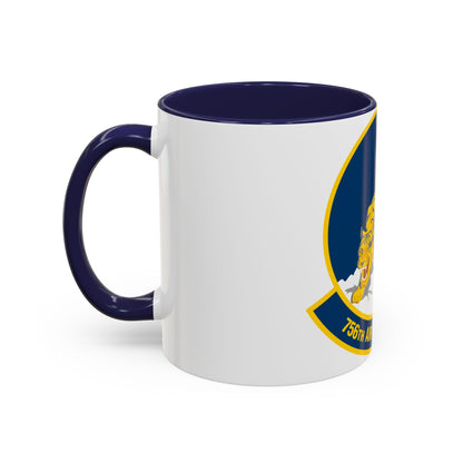 756 Air Refueling Squadron AFRC (U.S. Air Force) Accent Coffee Mug