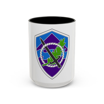 350 Civil Affairs Command 3 (U.S. Army) Accent Coffee Mug