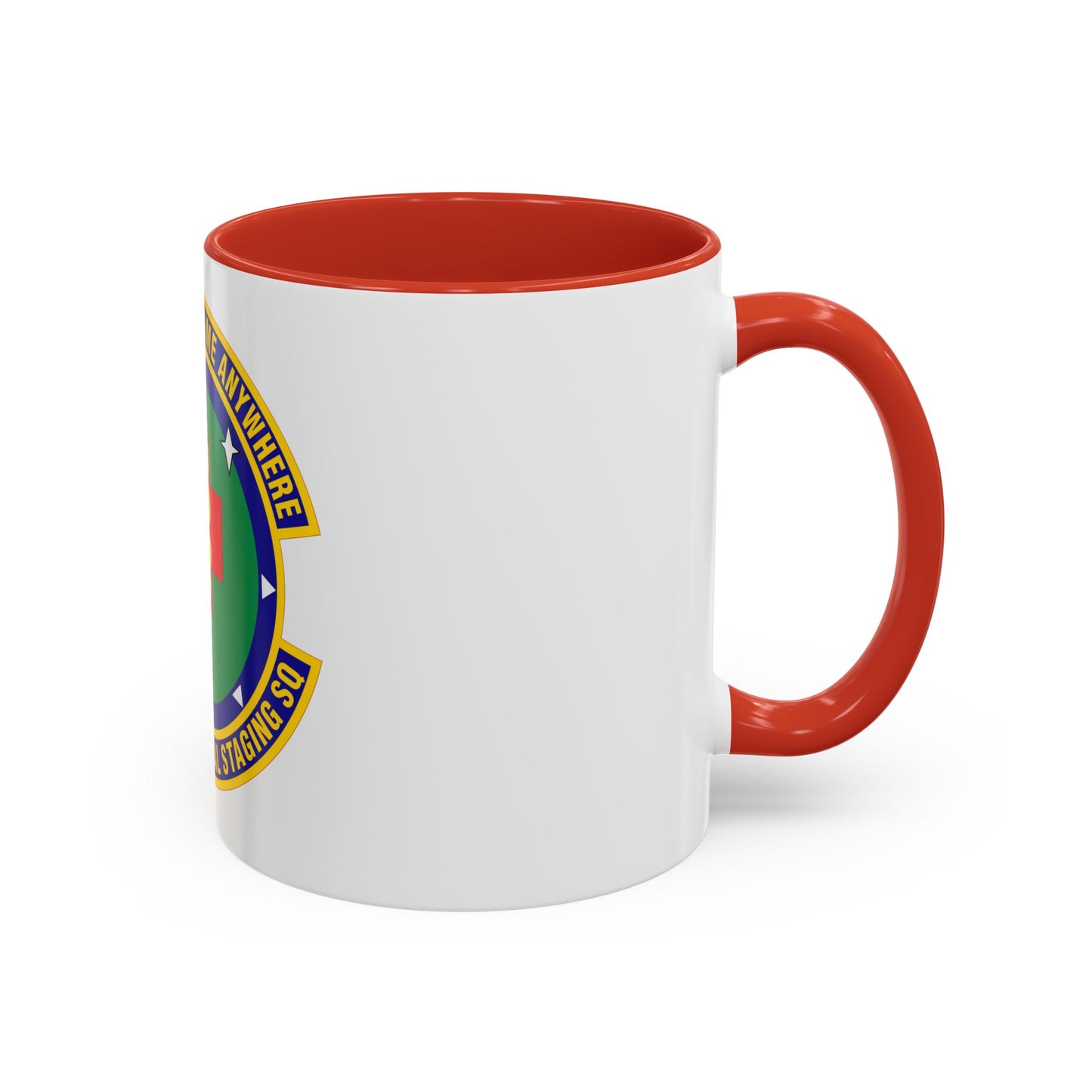446 Aeromedical Staging Squadron AFRC (U.S. Air Force) Accent Coffee Mug