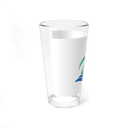 Flag of Kami Kochi (Japan) Pint Glass 16oz