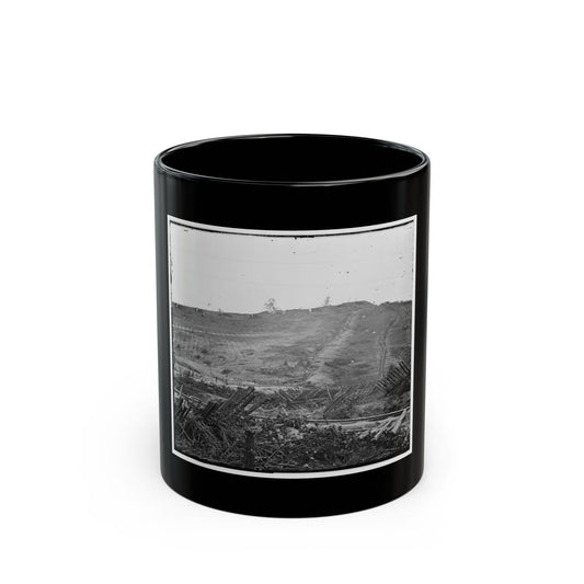 Atlanta, Georgia. Confederate Fortifications (U.S. Civil War) Black Coffee Mug