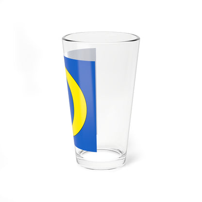 CHE Nanikon Flag (Switzerland) Pint Glass 16oz