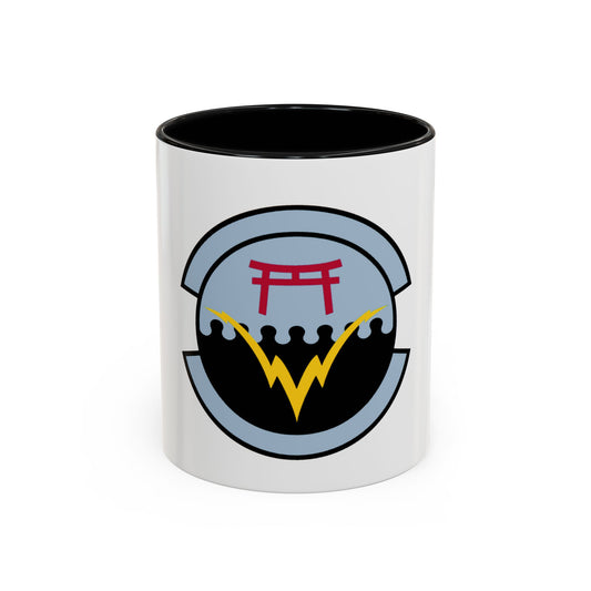 374 Communications Squadron PACAF (U.S. Air Force) Accent Coffee Mug