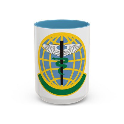 325 Medical Operations Squadron ACC (U.S. Air Force) Accent Coffee Mug