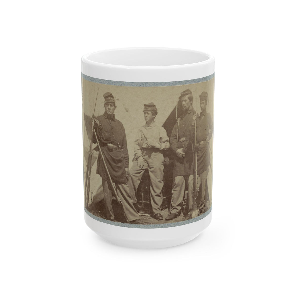 2d Rhode Island Infantry (U.S. Civil War) White Coffee Mug