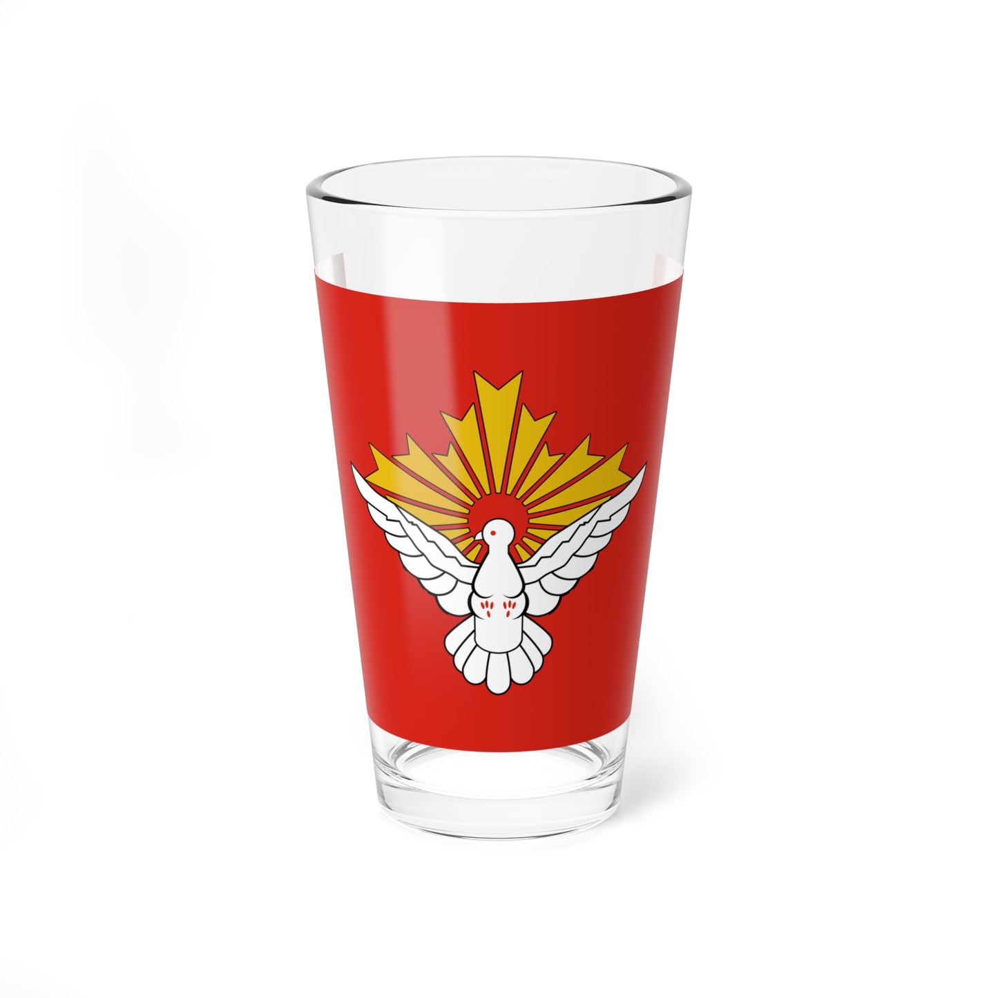 Flag of NSF and NPR (Japan) Pint Glass 16oz