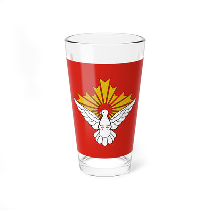 Flag of NSF and NPR (Japan) Pint Glass 16oz