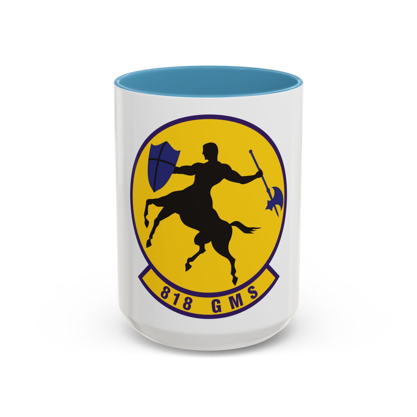 818th Global Mobility Squadron (U.S. Air Force) Accent Coffee Mug