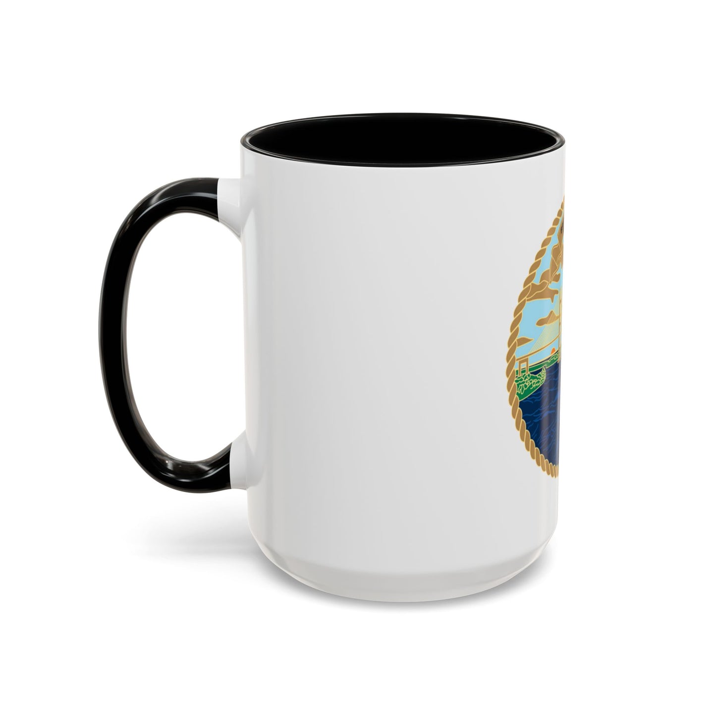 USCG Sector Jacksonville Bridge (U.S. Coast Guard) Accent Coffee Mug