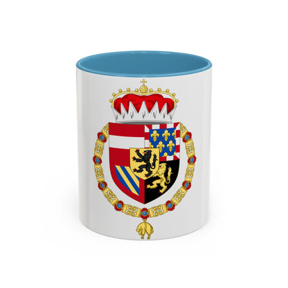 Coat of Arms of Philip IV of Burgundy - Accent Coffee Mug