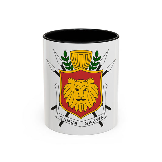 Coat of arms of the Kingdom of Burundi - Accent Coffee Mug
