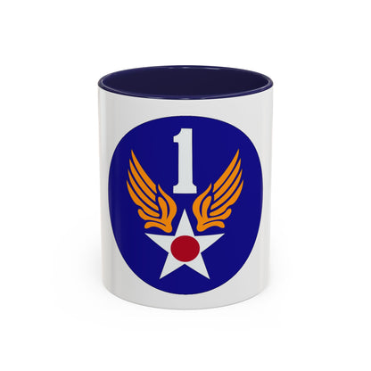 1 Air Force (U.S. Army) Accent Coffee Mug