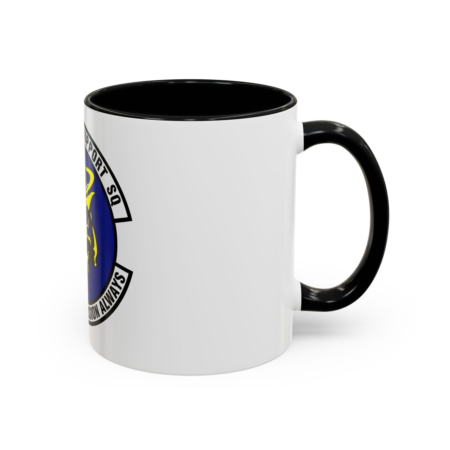 43d Mission Support Squadron (U.S. Air Force) Accent Coffee Mug